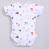 Load image into Gallery viewer, Short Sleeve Bodysuit - Farm Animals
