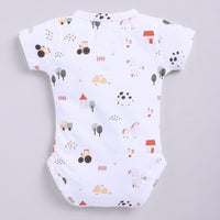 Load image into Gallery viewer, Short Sleeve Bodysuit - Farm Animals
