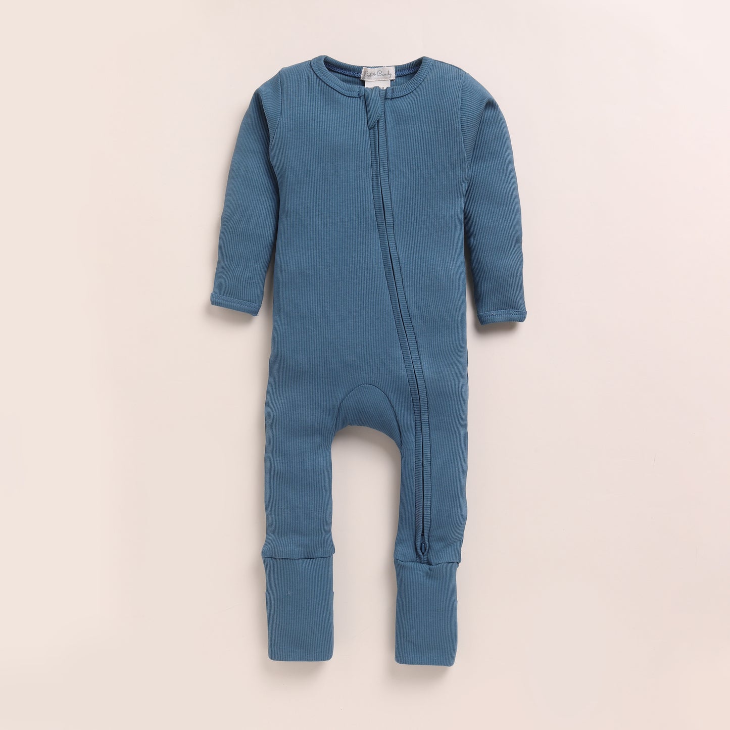 Denim + Construction Organic Zipsuits Pack Of 2
