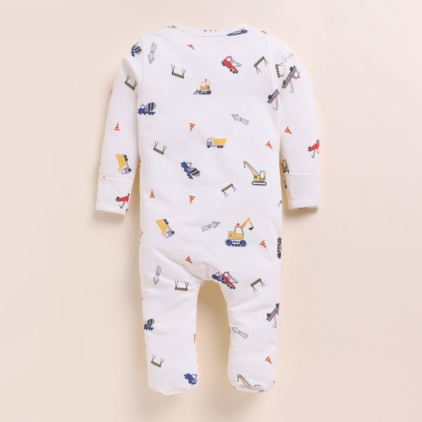 Denim + Construction Organic Zipsuits Pack Of 2