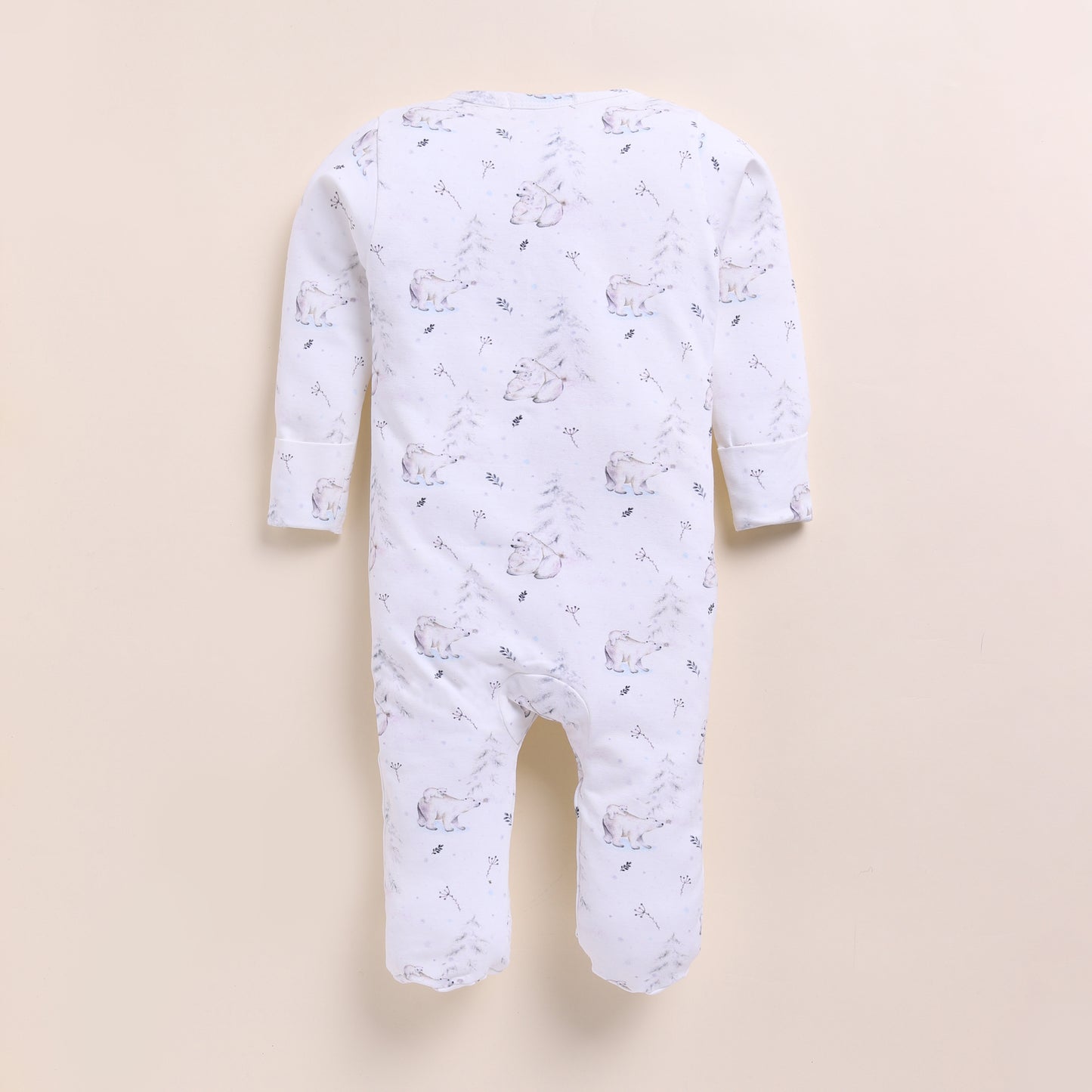Construction + Constellation Bear Organic Printed Zipsuits Pack Of 2