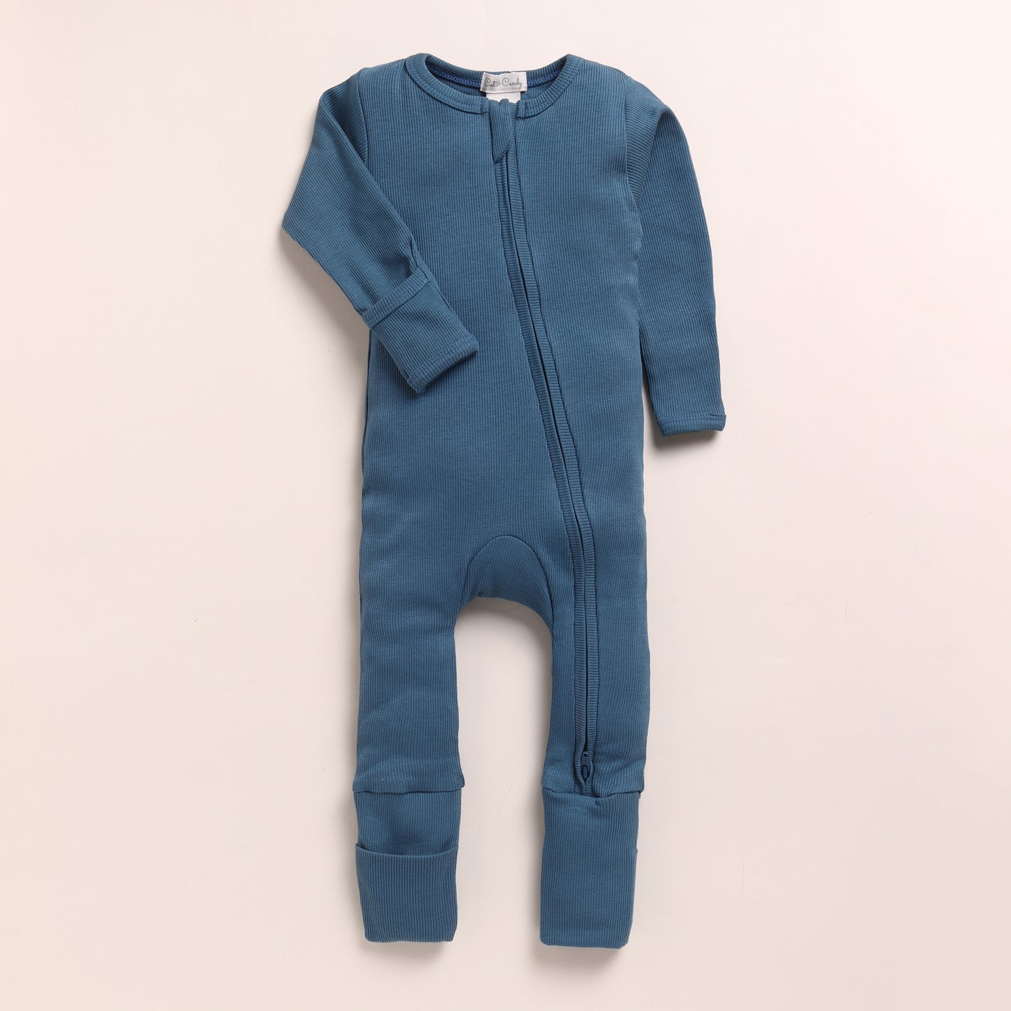 Denim + Construction Organic Zipsuits Pack Of 2