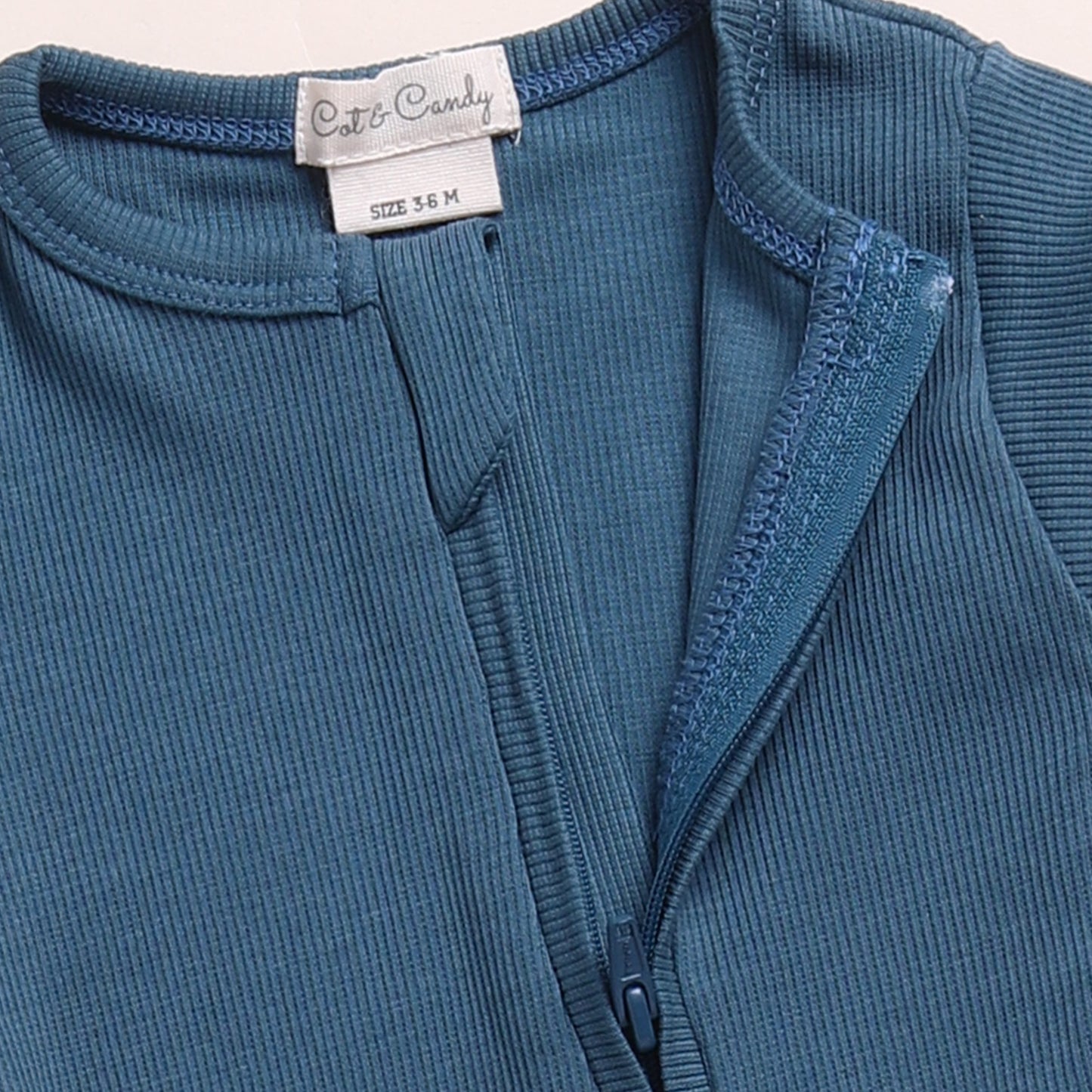Denim + Construction Organic Zipsuits Pack Of 2