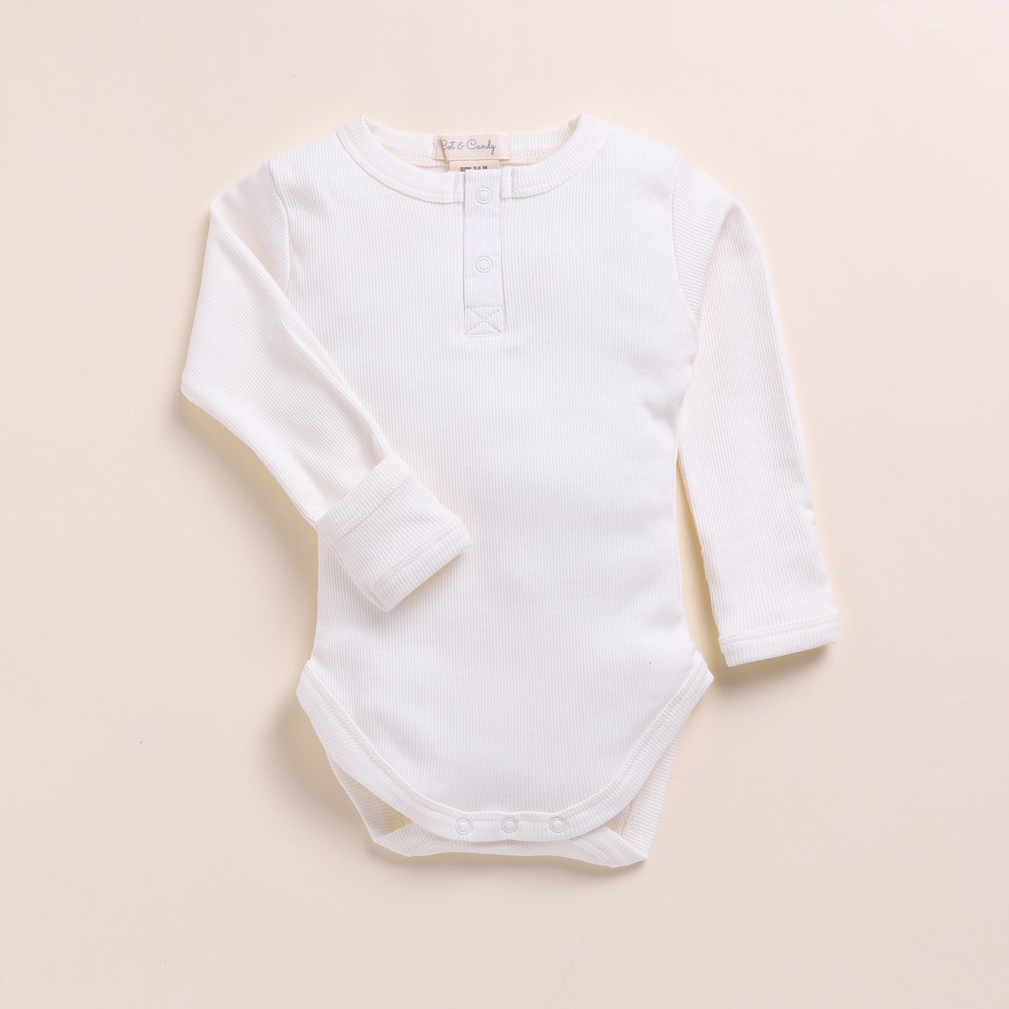 White + Orchid Gingham Cord Set Long Sleeve Bodysuit With Leggings - Pack Of 2