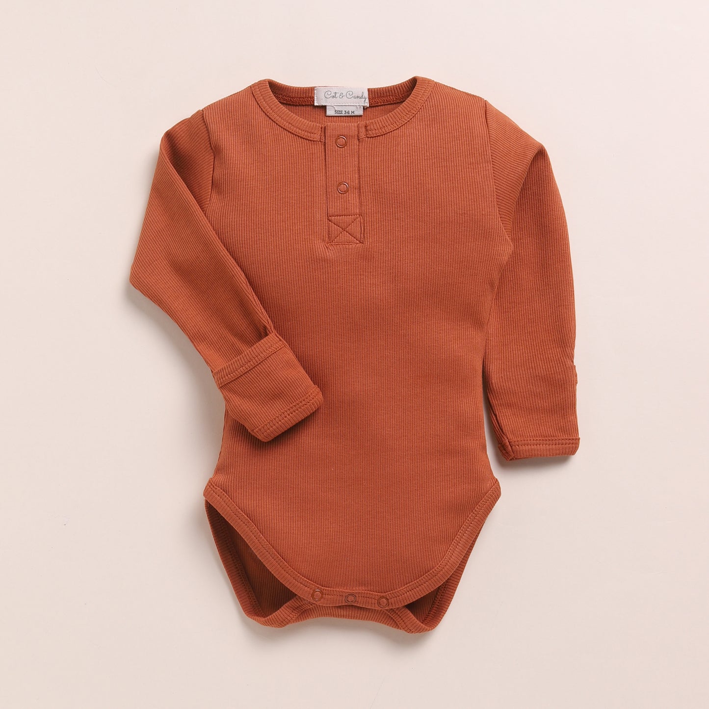 Ginger + Ginger Gingham Organic Long Sleeve Bodysuits - Pack of 2