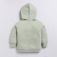 Load image into Gallery viewer, Buy tea color organic fleece hoodie &amp; jogger set online for your 3-4 years baby - CotandCandyBaby
