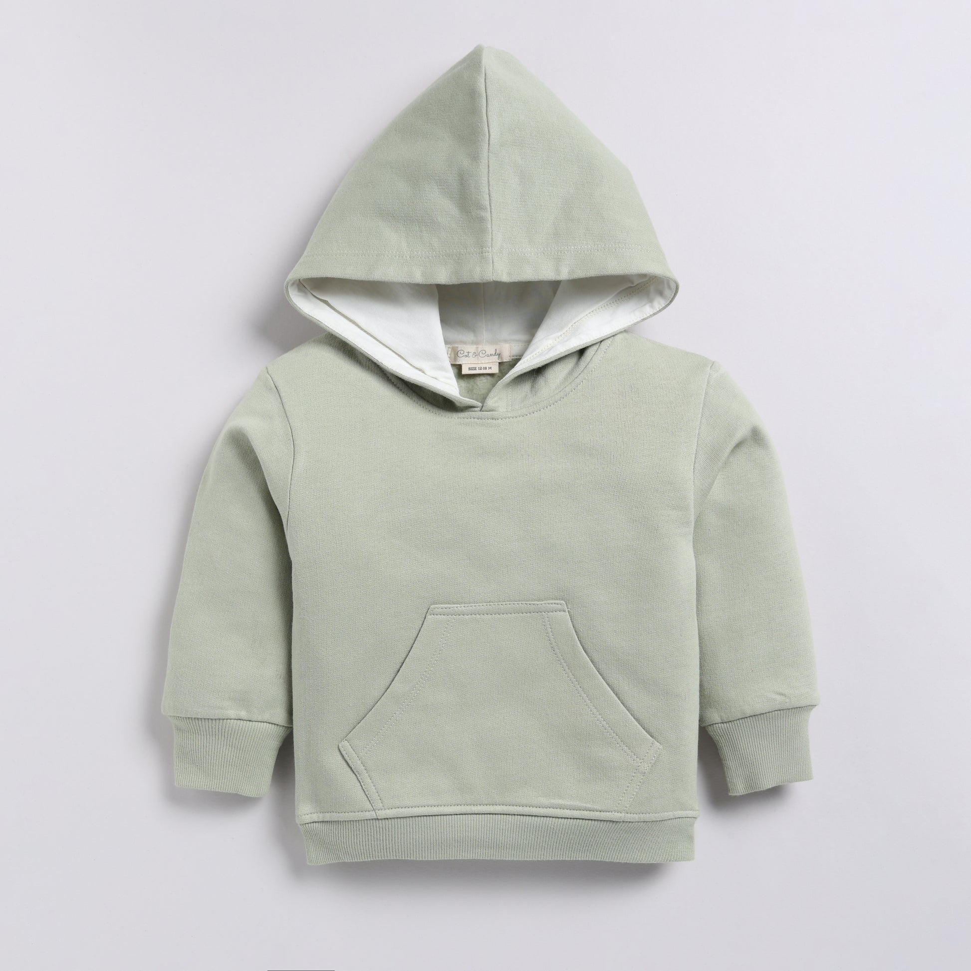 Shop tea spice color organic fleece hoodie & jogger set online for your 3 months to 5 years baby - CotandCandyBaby