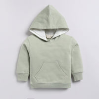 Load image into Gallery viewer, Shop tea spice color organic fleece hoodie &amp; jogger set online for your 3 months to 5 years baby - CotandCandyBaby
