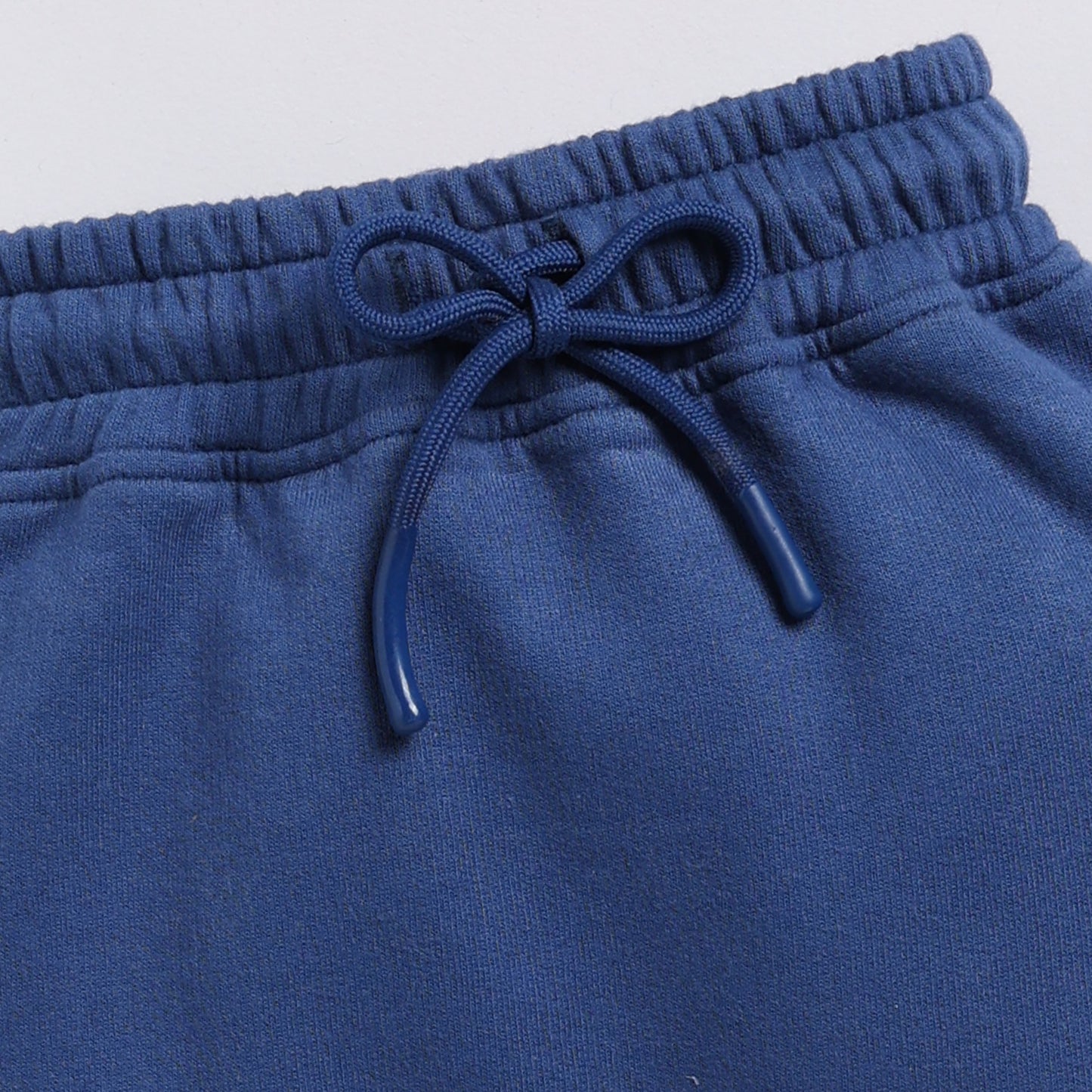 Order dark blue color organic fleece hoodie & jogger online set for your 3 months to 5 years baby - CotandCandyBaby