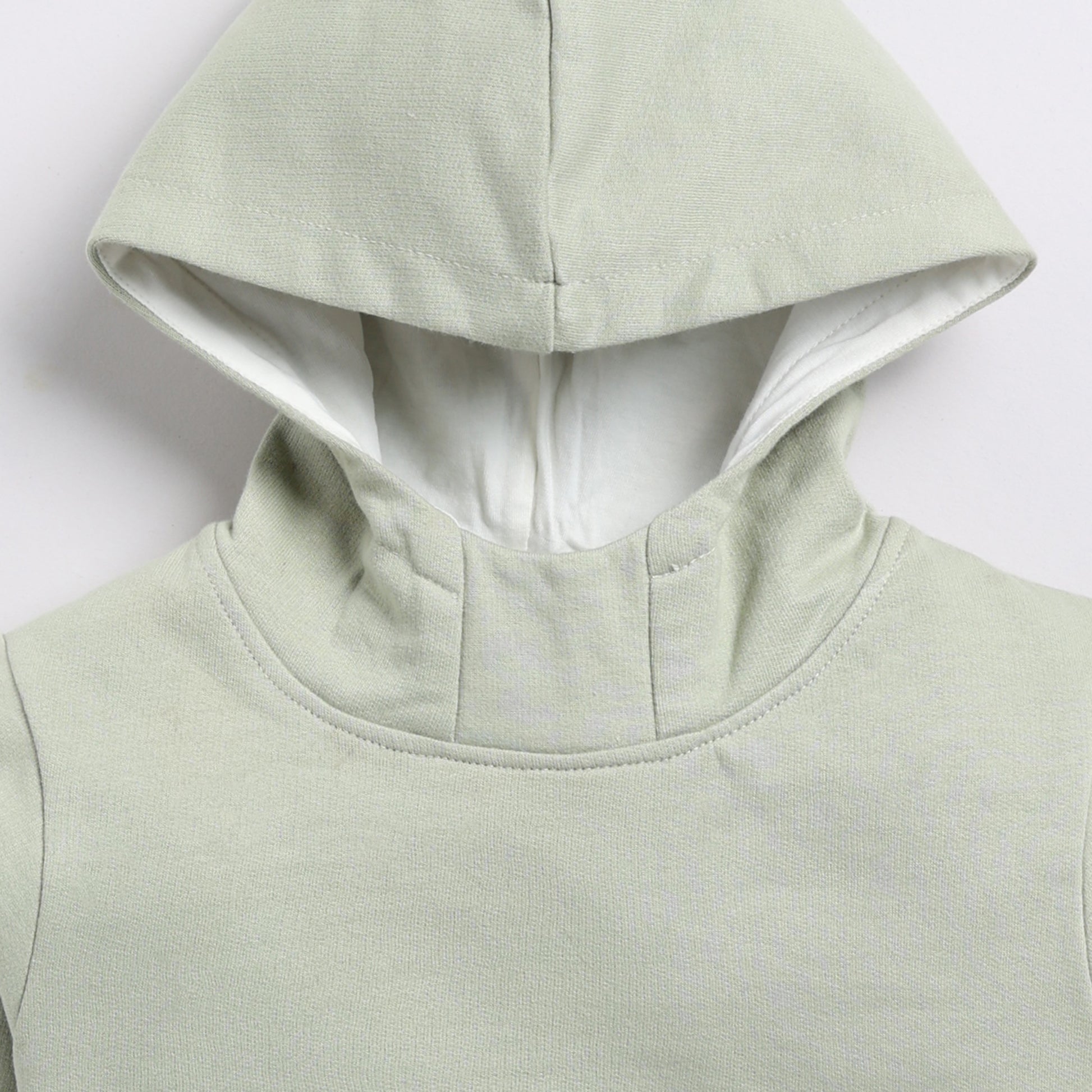 Purchase tea spice color organic fleece hoodie & jogger set online for your 3 months to 5 years baby - CotandCandyBaby