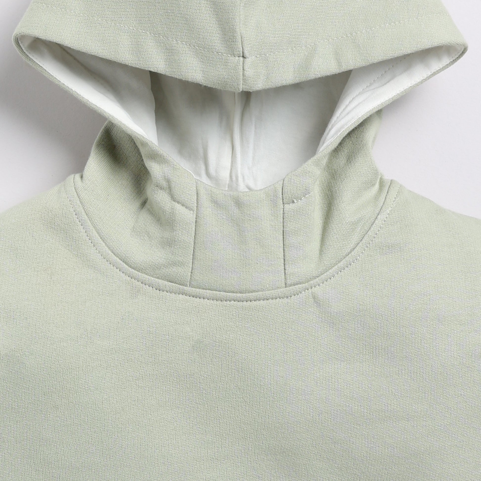 Shop tea color organic fleece oversized hoodie online for your 4-5 years baby - CotandCandyBaby