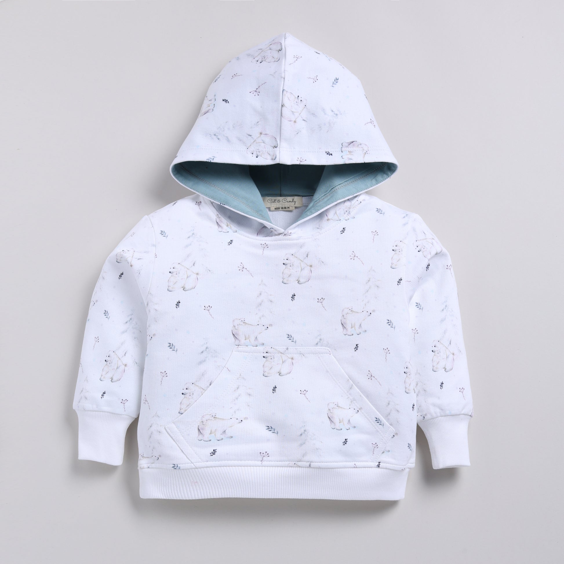 Get Constellation Bear Organic Fleece Hoodie 