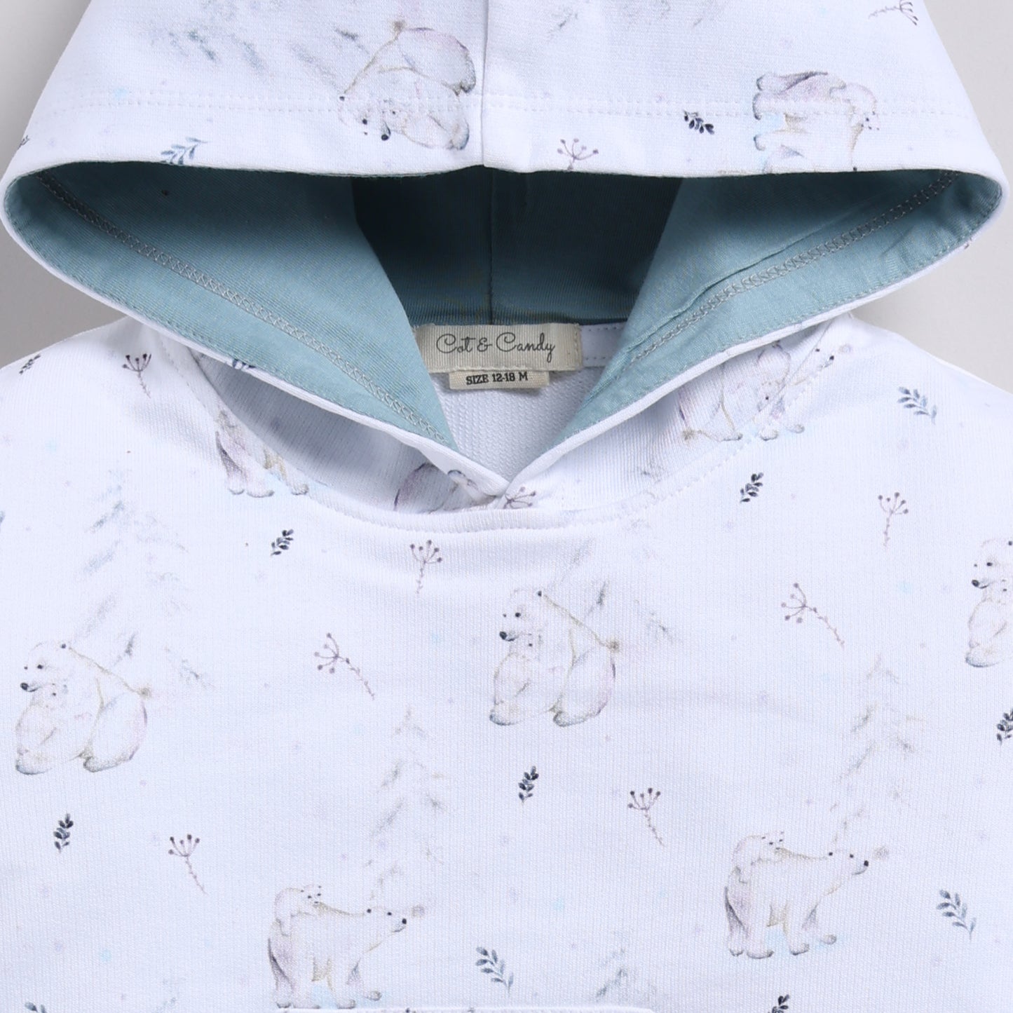 Order Constellation Bear Organic Fleece Hoodie Online