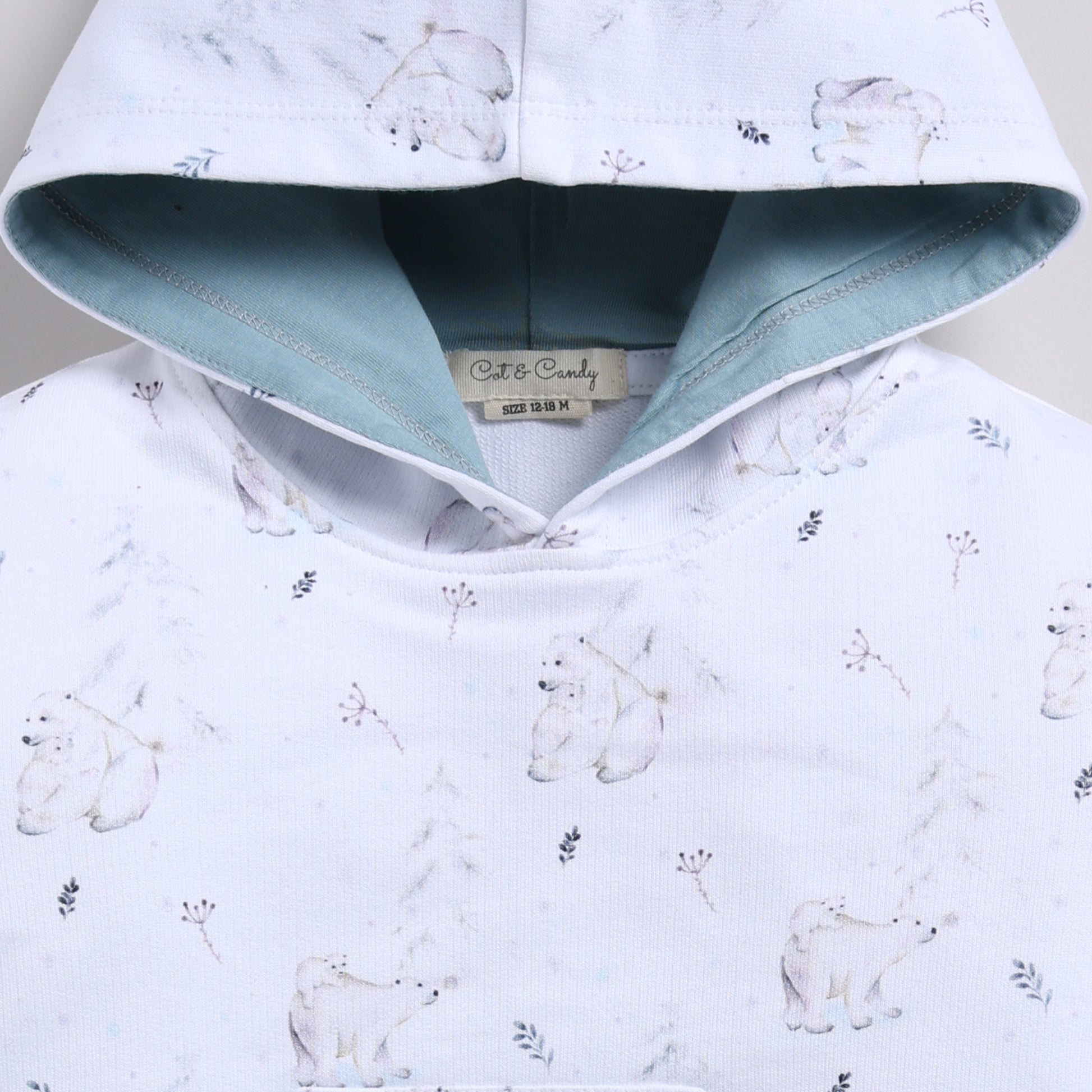 Order Constellation Bear Organic Fleece Hoodie Online