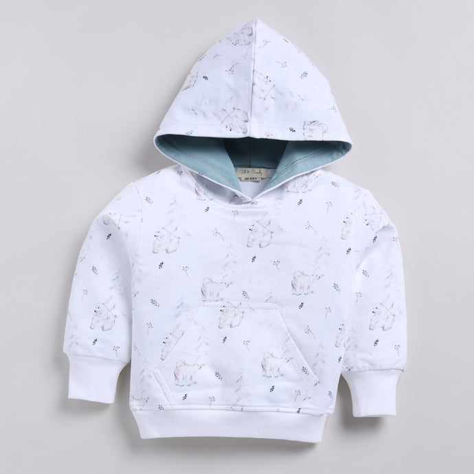 Shop Constellation Bear Organic Fleece Over Size Hoodie for your 6-12 months baby - CotandCandyBaby