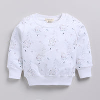 Load image into Gallery viewer, Shop Constellation Bear Organic Fleece Over Size Sweatshirt for your 6-12 months baby - CotandCandyBaby
