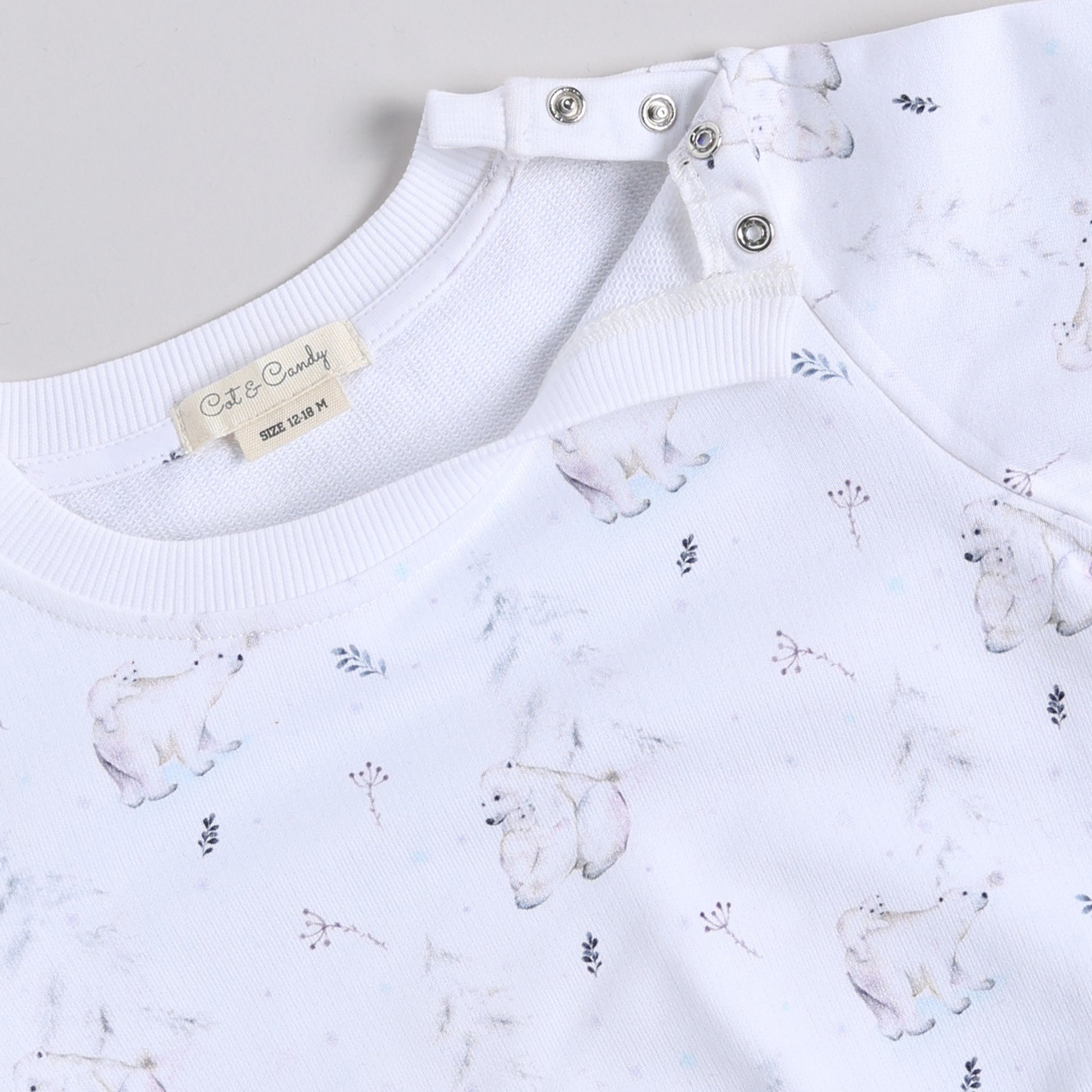 Order Constellation Bear Organic Fleece Sweatshirt 