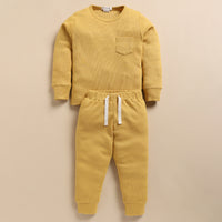 Load image into Gallery viewer, Mustard Organic Modal PJ Set
