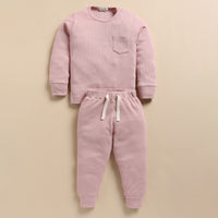 Load image into Gallery viewer, Pink Blush Organic Modal PJ Set
