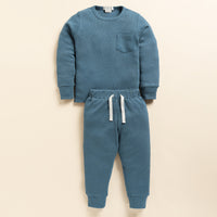 Load image into Gallery viewer, Denim Organic Modal PJ Set
