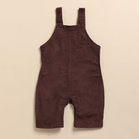 Load image into Gallery viewer, Brown Organic Corduroy Dungree
