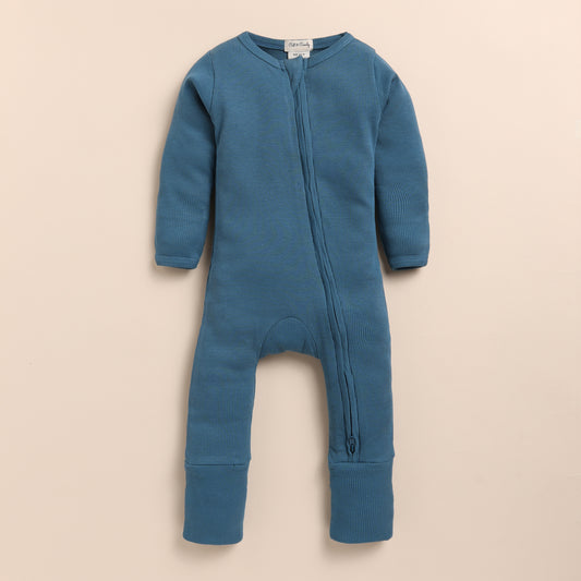 Denim Organic Zipsuit
