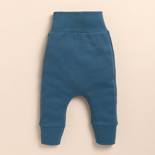 Denim Organic Drawstring Pant 3-6 months baby