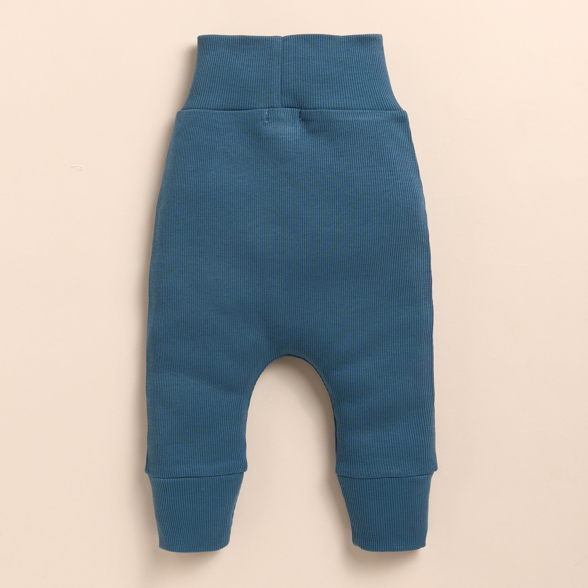Denim Organic drawstring pant for 0-3 months baby