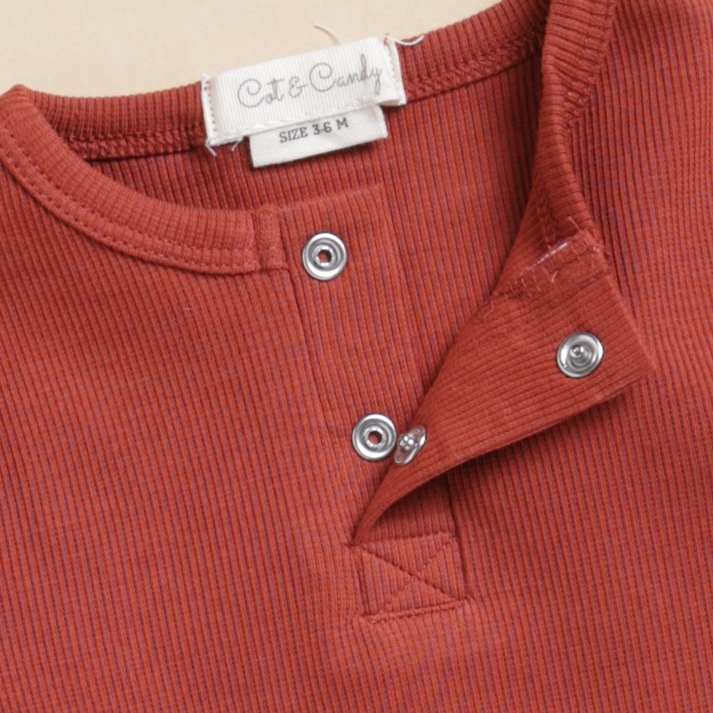 Picante + Latte Organic Long Sleeve Bodysuit