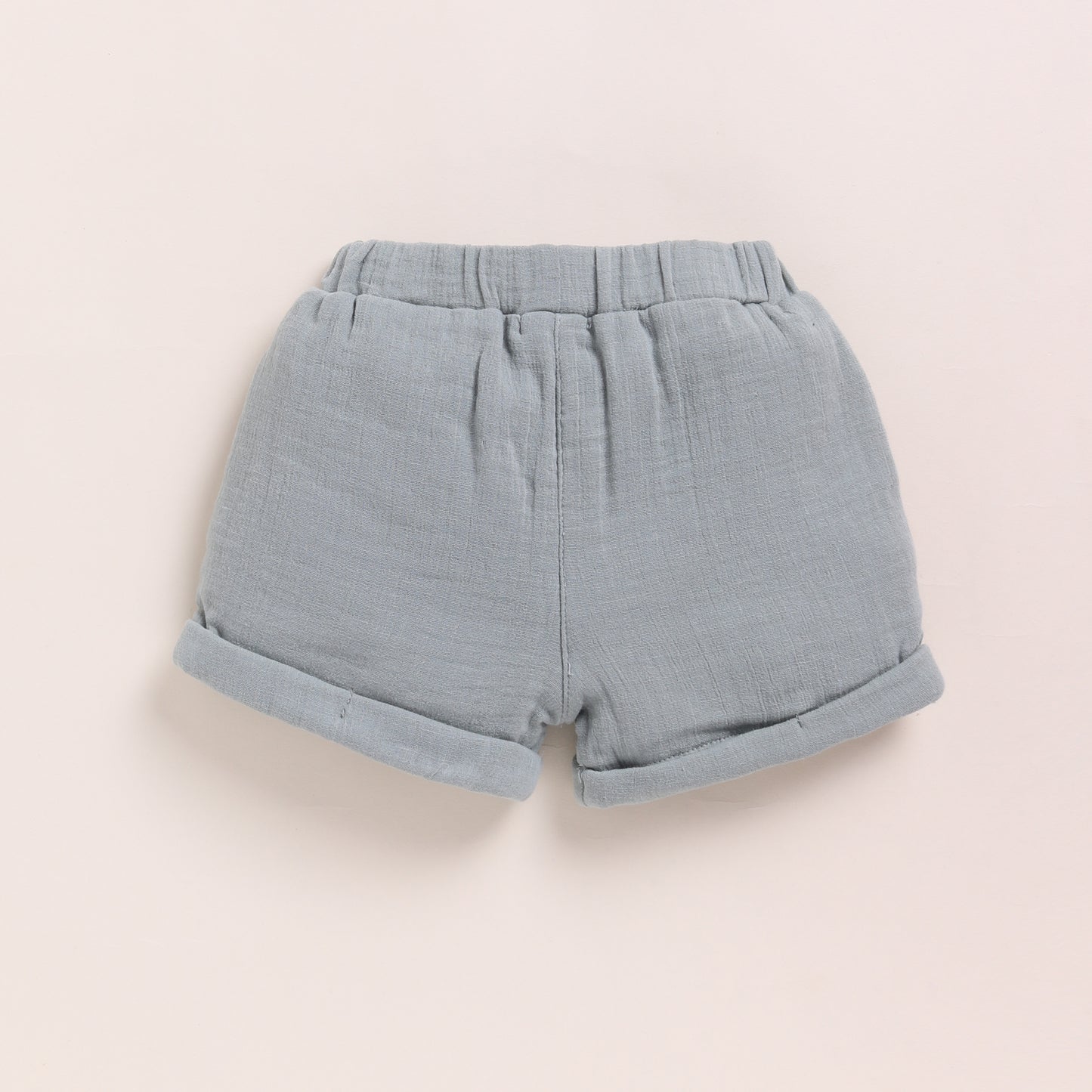Spring Floral + Sage Organic Muslin Oversized Tee With Muslin Shorts