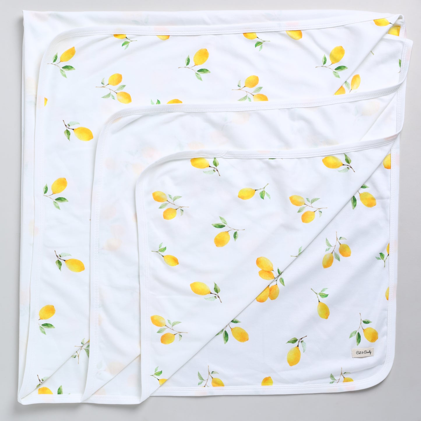 Lemon Love Collection Organic Swaddle Wrap for infants baby