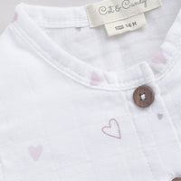Load image into Gallery viewer, Little Heart Print Organic Jabla Top
