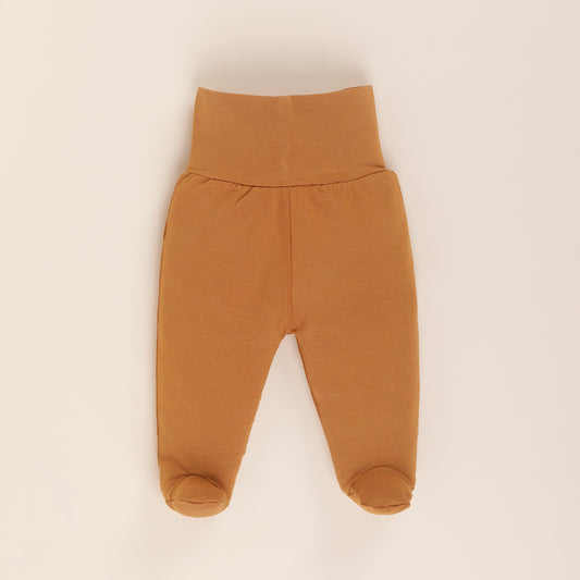 Desert Bronze Organic Footed Leggings