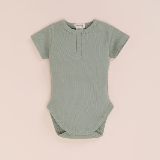 Sage Organic Short Sleeve Bodysuit