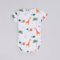 Load image into Gallery viewer, Dora the Giraffe Collection Organic Short sleeve Bodysuit
