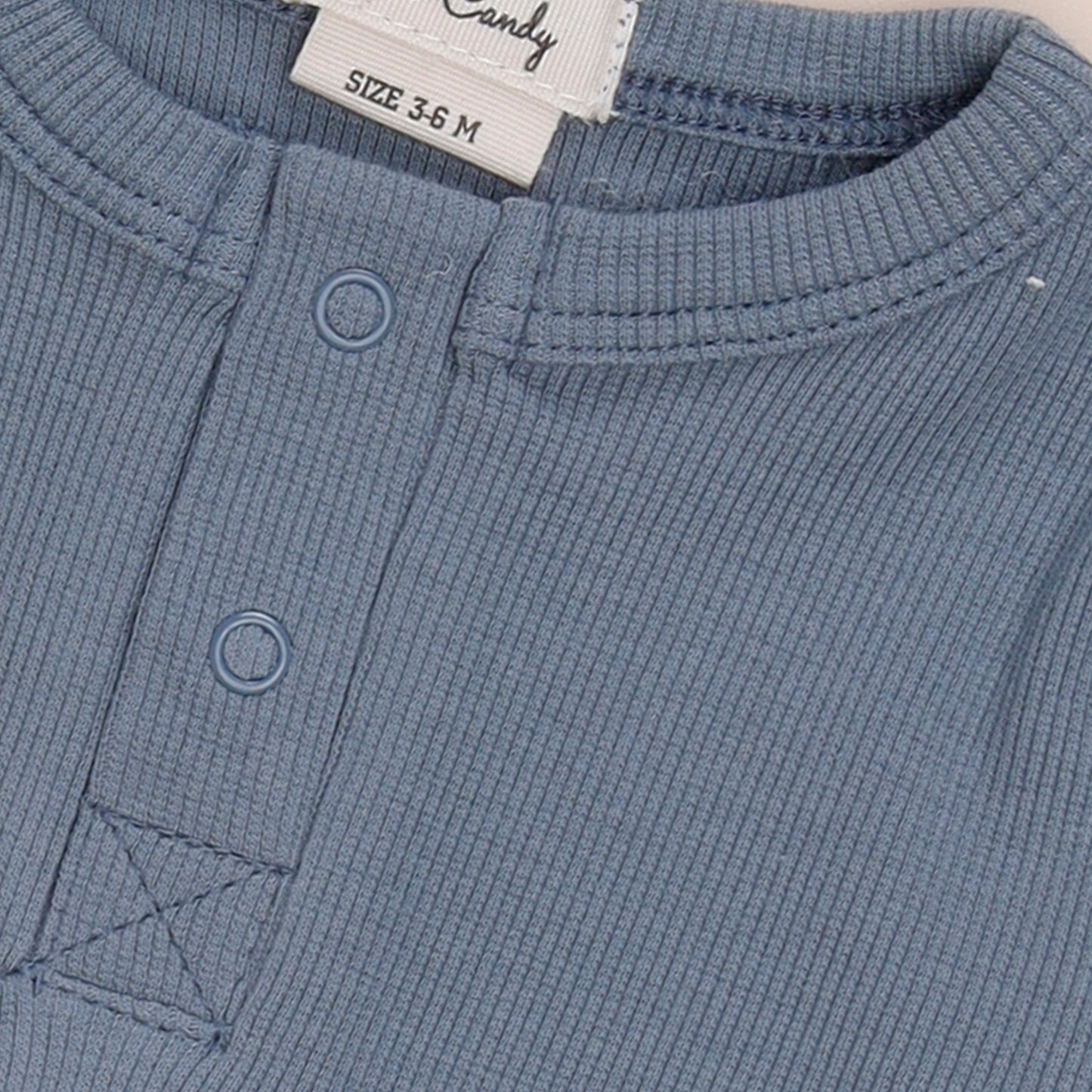 Aqua Organic Short Sleeve Bodysuit