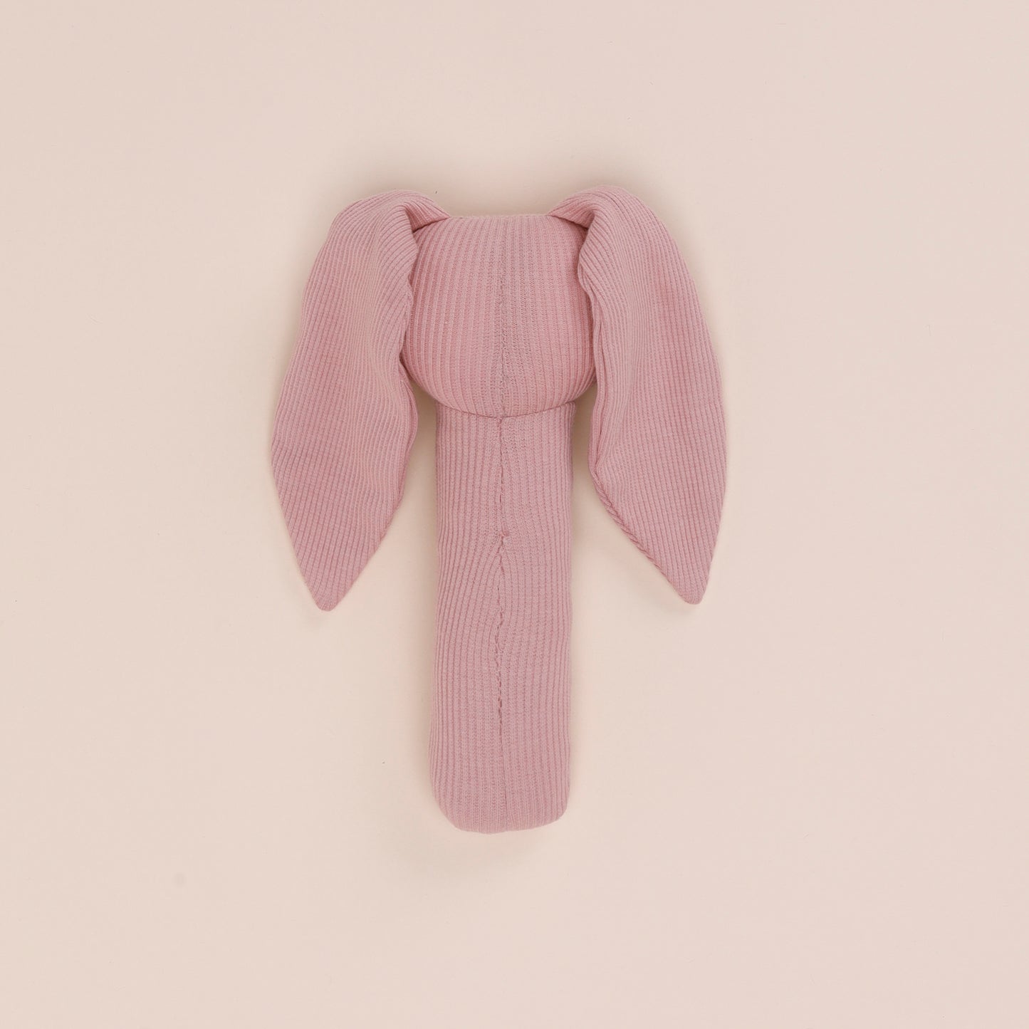 Blush Pink Organic Baby Squeaky Toy