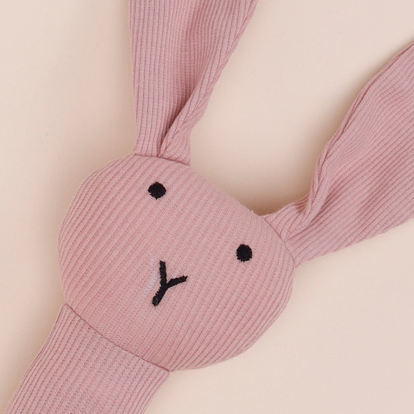 Blush Pink Organic Baby Squeaky Toy