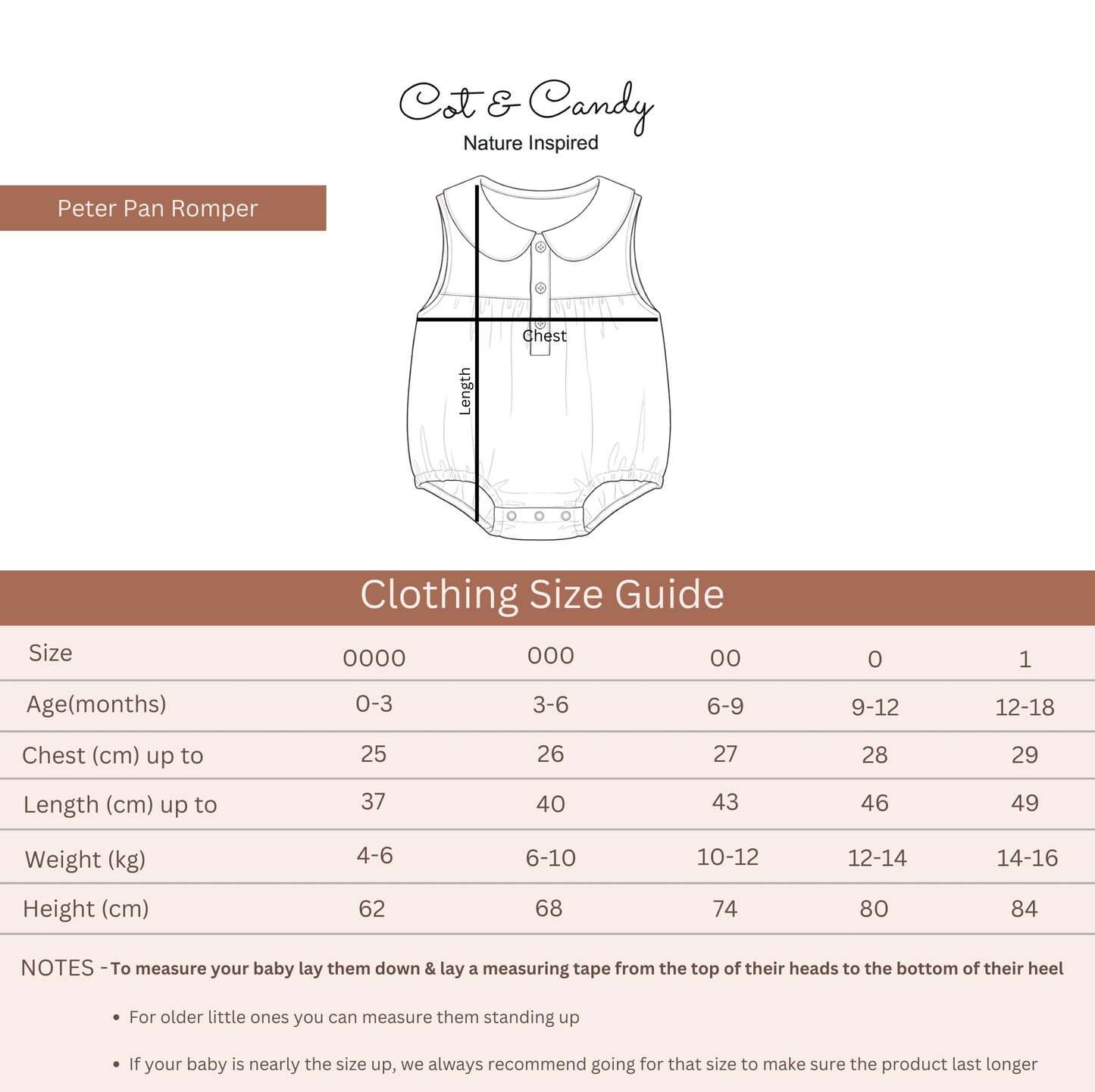 Lagoon Life Print Organic Muslin Peter Pan Collar Romper