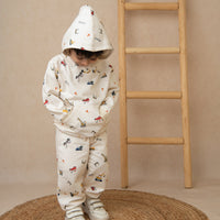 Load image into Gallery viewer, Order Construction Organic Fleece Over Size Hoodie for your 2-3 years baby - CotandCandyBaby
