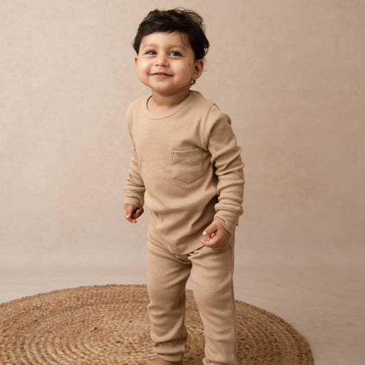 Latte Organic Modal Pj Set