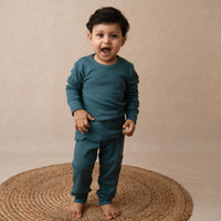 Load image into Gallery viewer, Denim Organic Modal PJ Set
