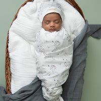 Load image into Gallery viewer, Shop Constellation Bear Organic Swaddle Wrap for your 0-6 months baby - CotandCandyBaby
