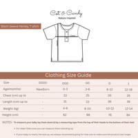 Load image into Gallery viewer, Organic Muslin Short Sleeve Henley T-Shirt
