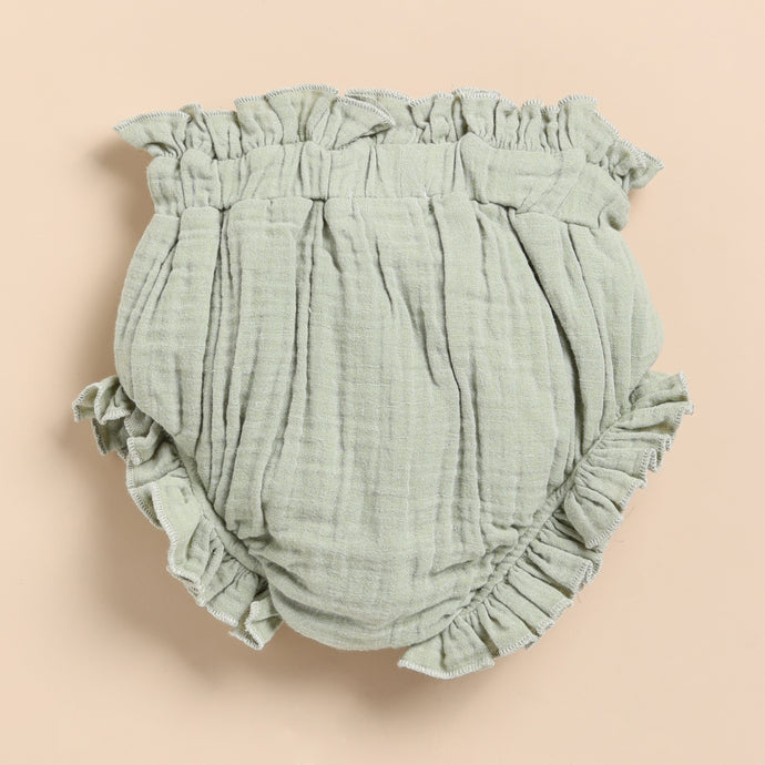 Sage Organic Muslin High Waist Bloomer for newborn baby