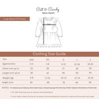 Load image into Gallery viewer, Order Flora Organic Long Sleeve Ruffle Dress for your 0-24 months baby - CotandCandyBaby
