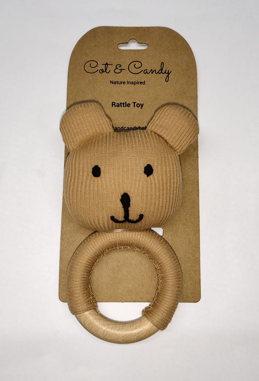 Camel Organic Baby Rattle Toy