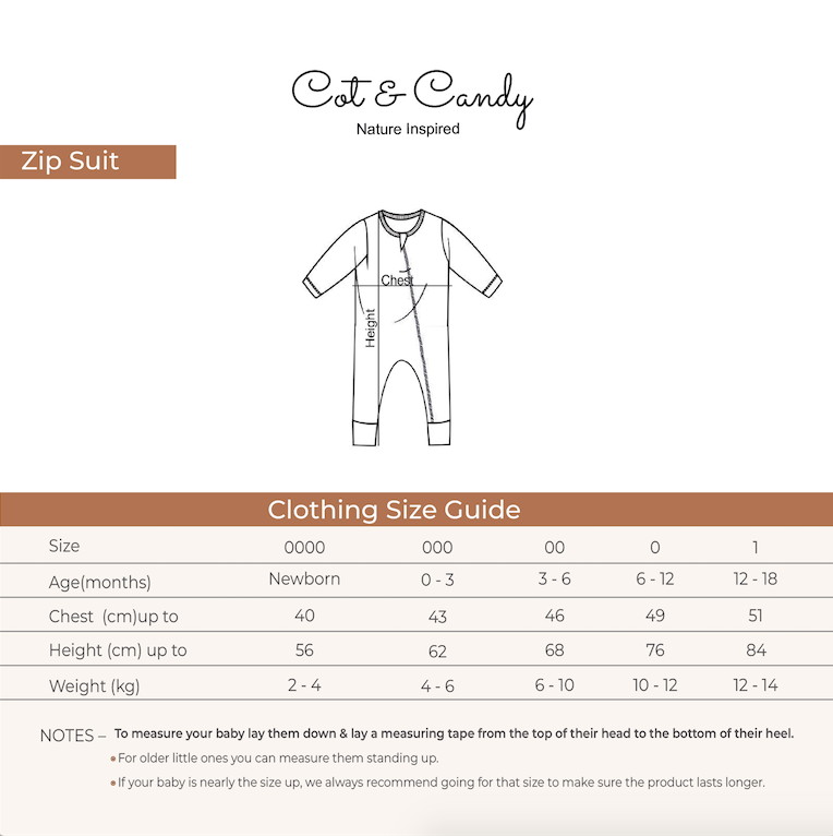 Pack of 3 Long Sleeve Zipsuits for 0-18 months baby