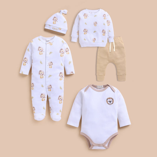 Little Roar Organic Combo Set Pack Of 5