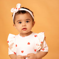 Load image into Gallery viewer, Tiny Love Organic Short Sleeve Dress With Frill
